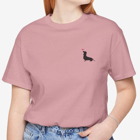 Dachshund T- Shirt for Women - Dachshund Mom Tee